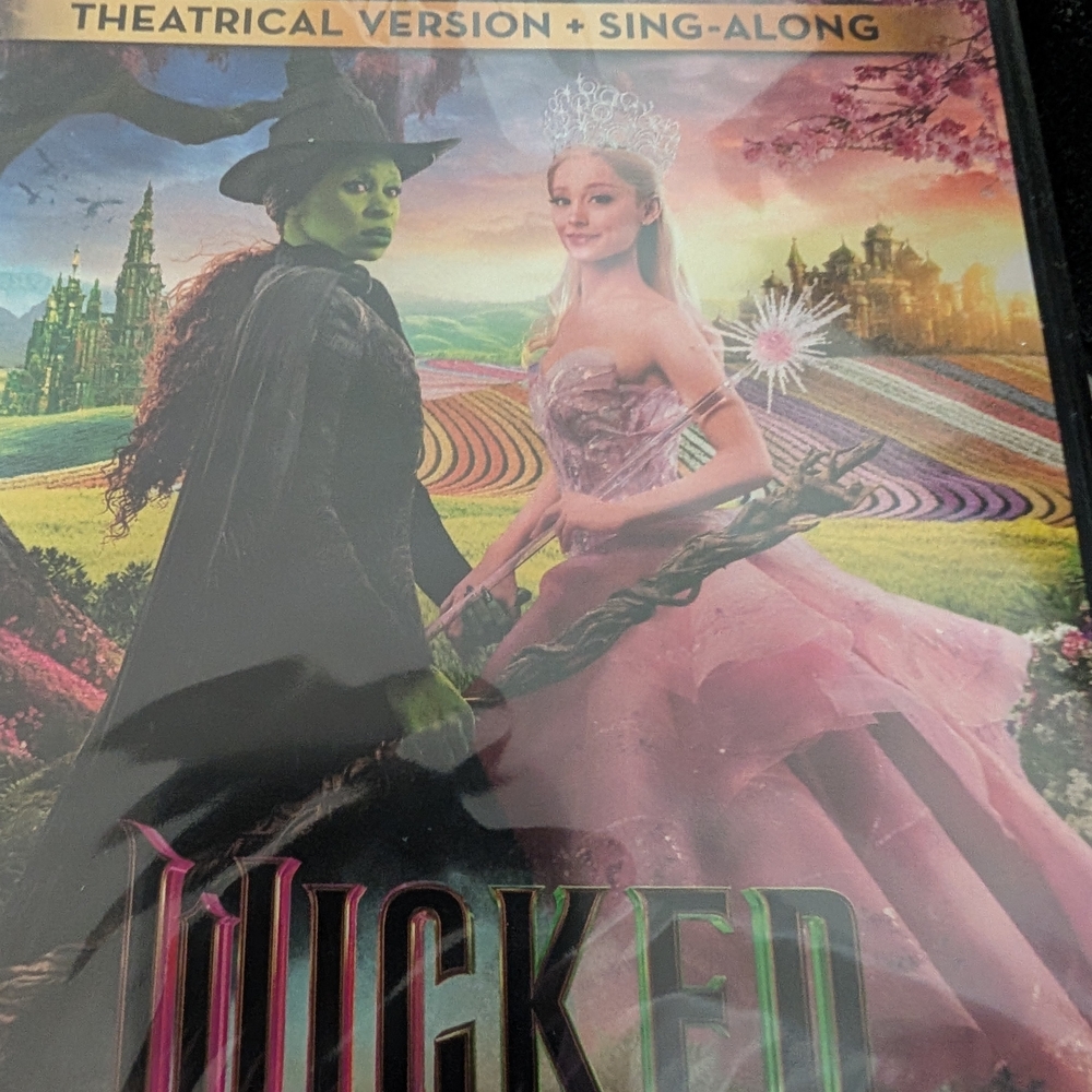 Wicked DVD with Theatrical and Sing-Along Versions